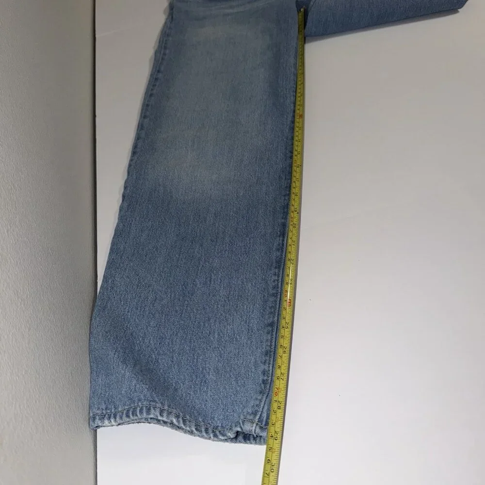 Levis Jeans Women's '94 Baggy Distressed High Waist‎ Wide Leg Ripped Size 27